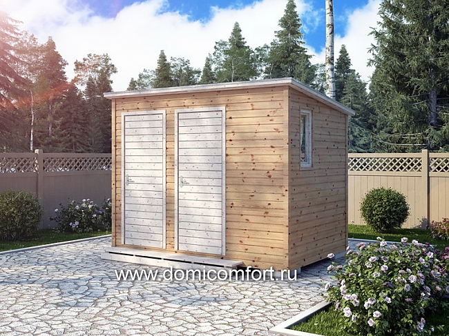 Бытовка с туалетом Бытовка с туалетом
